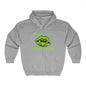 Genealogy Bites But I'm Addicted Hoodie: Fun Zip Sweatshirt, Genealogy Gift, Family History Apparel, Cozy Layering, Perfect for Heritage Events