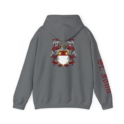 I'M READY FOR THE 'BER MONTHS Hoodie with St. John Heraldry