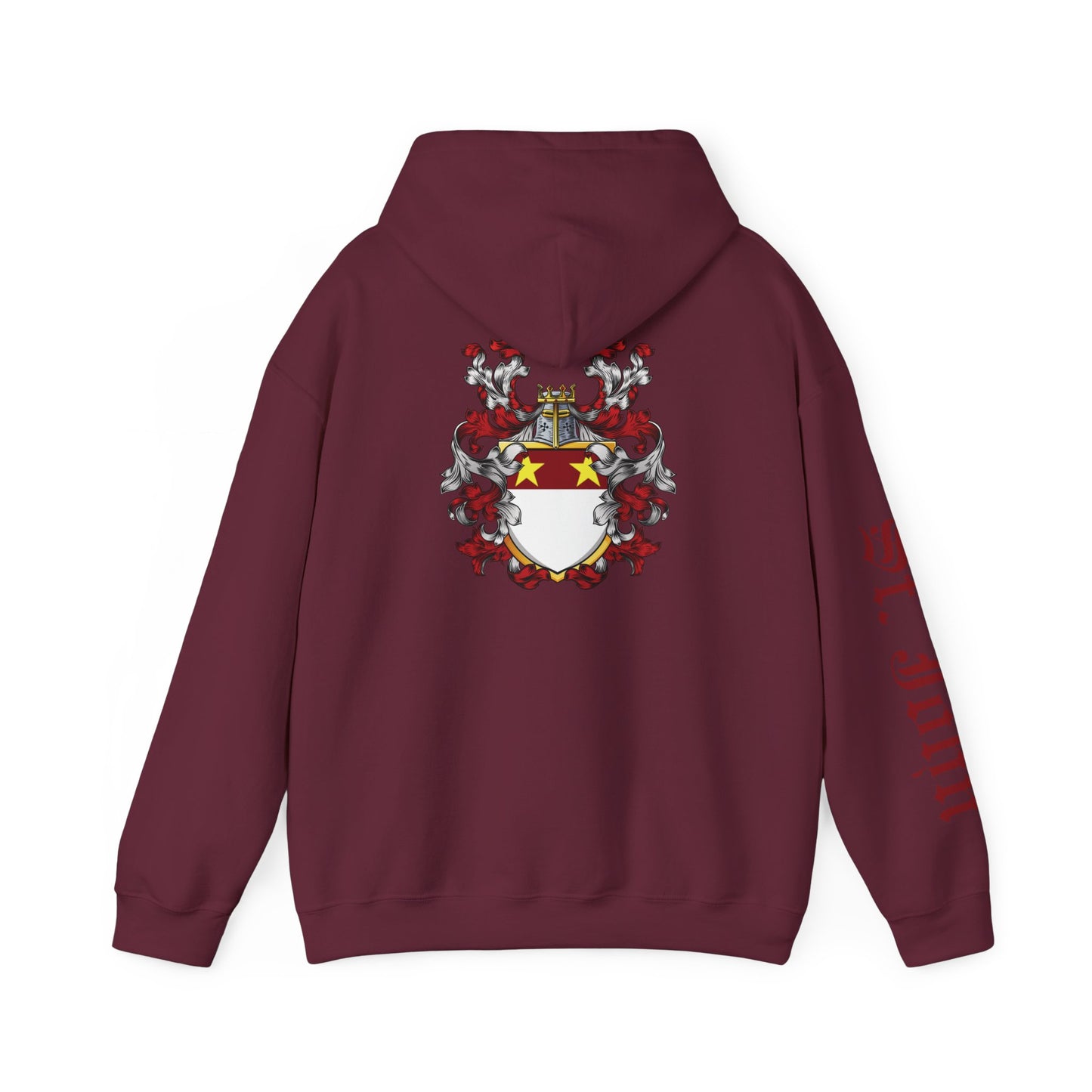 I'M READY FOR THE 'BER MONTHS Hoodie with St. John Heraldry