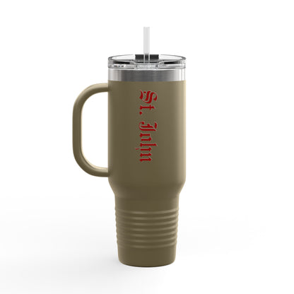 St. John Insulated Travel Mug, 40oz - Custom Design for Coffee Lovers, Perfect Gift for Birthdays, Holidays, Outdoor Adventures, [...]
