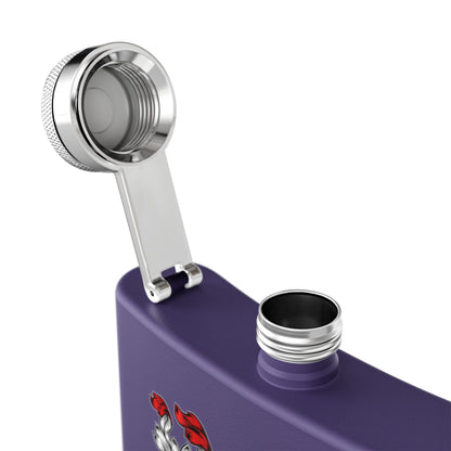 St. John Heraldry Stainless Steel Flask, 6oz