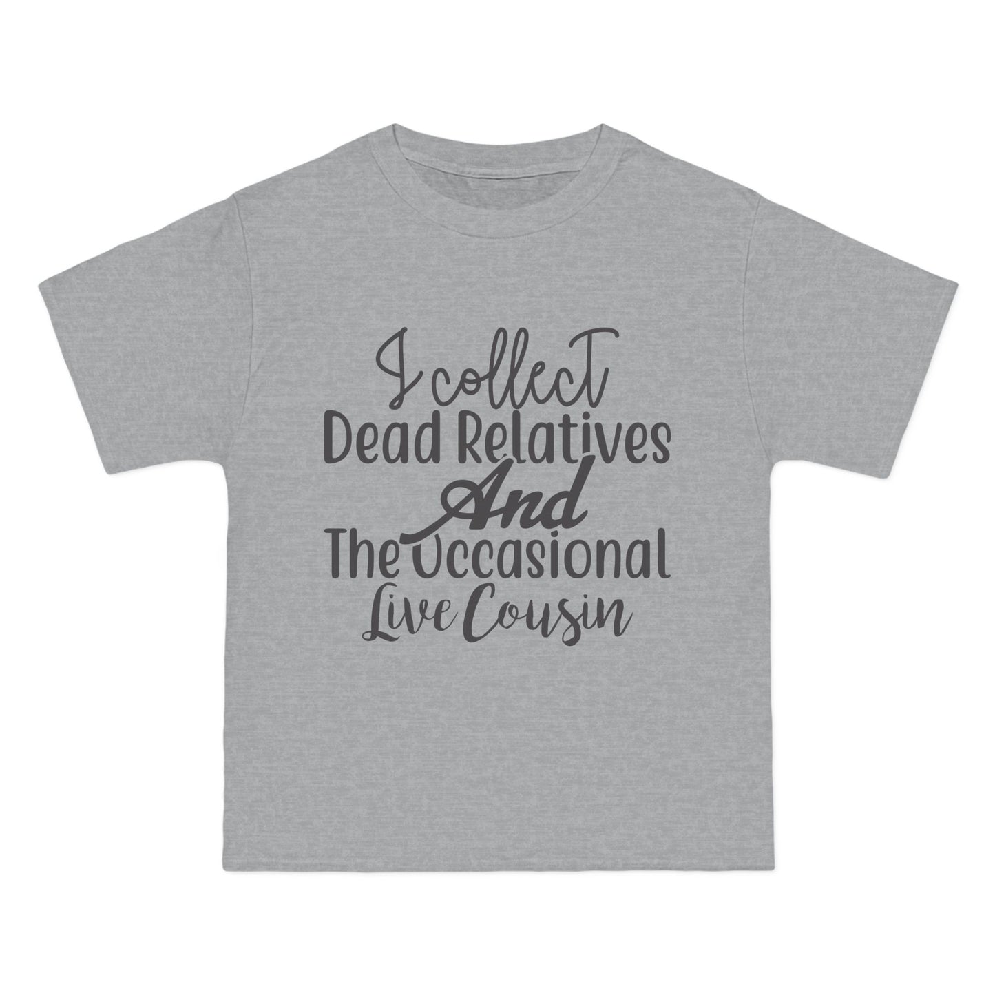 I Collect Dead Relatives and the Occasional Live Cousin St. John Heraldry T-Shirt