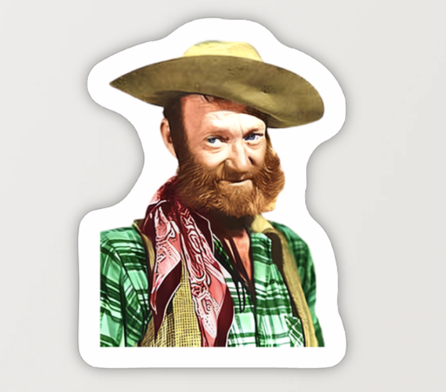 Die-Cut Stickers | Sheet of 12 • 99¢ Each | Al 'Fuzzy' St. John