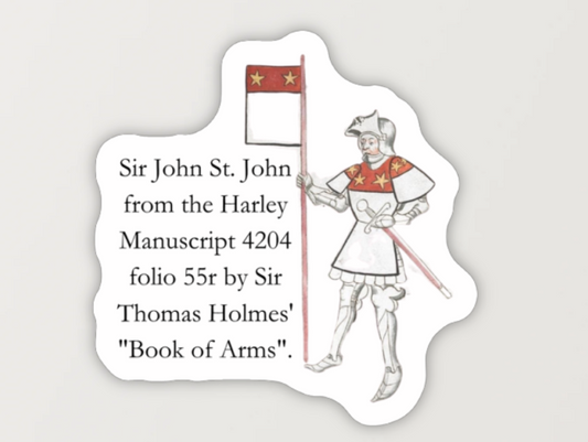 Die-Cut Stickers | Sheet of 12 • 99¢ Each | John St. John