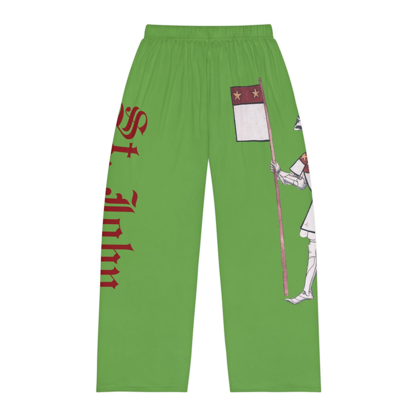 Sir John St. John, Knight-Themed Men's Pajama Pants, Cozy Sleepwear for Men, Perfect for Relaxing Nights, Gift for Father's Day, Pajama Day