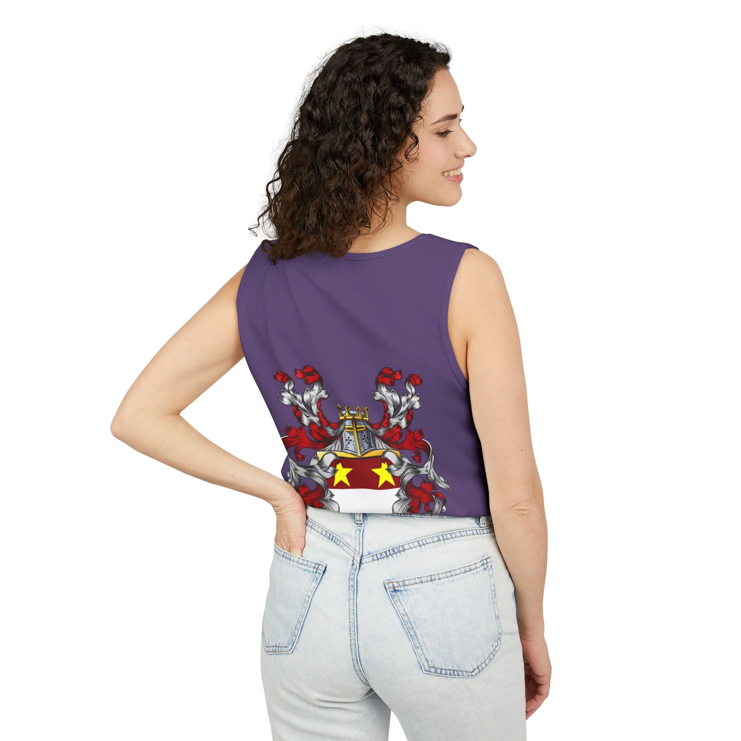 Love Floral Unisex Tank Top, Gift, Summer Apparel, Valentine's Day, Relaxed Fit, Casual Wear, Personalized Style