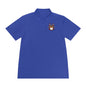 Men's Custom Sport Polo Shirt with Unique Crest Design, Casual Wear, Gift for Dad, Father’s Day, Sports Events, Summer Outing