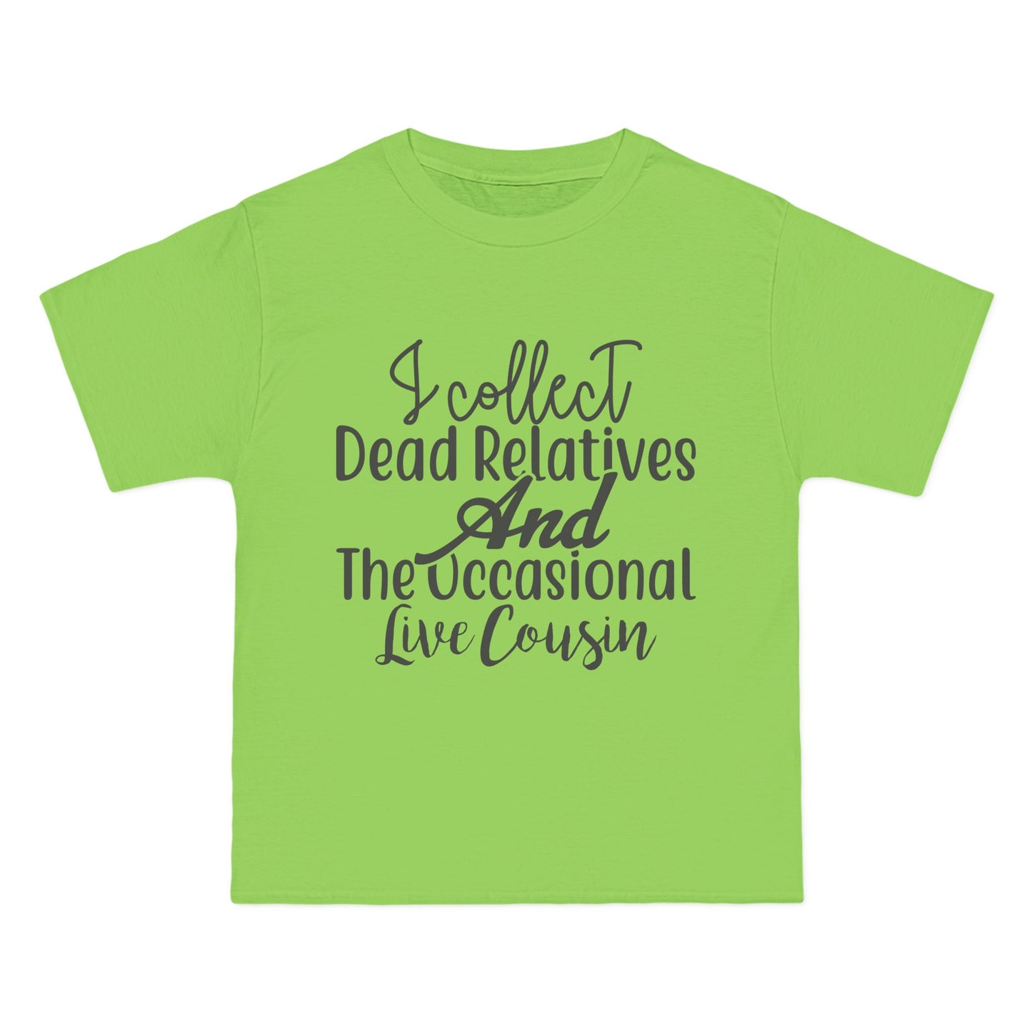 I Collect Dead Relatives and the Occasional Live Cousin St. John Heraldry T-Shirt