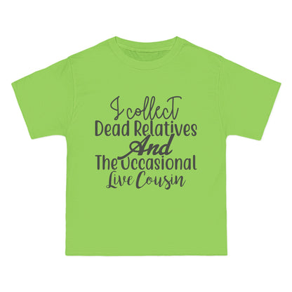 I Collect Dead Relatives and the Occasional Live Cousin St. John Heraldry T-Shirt