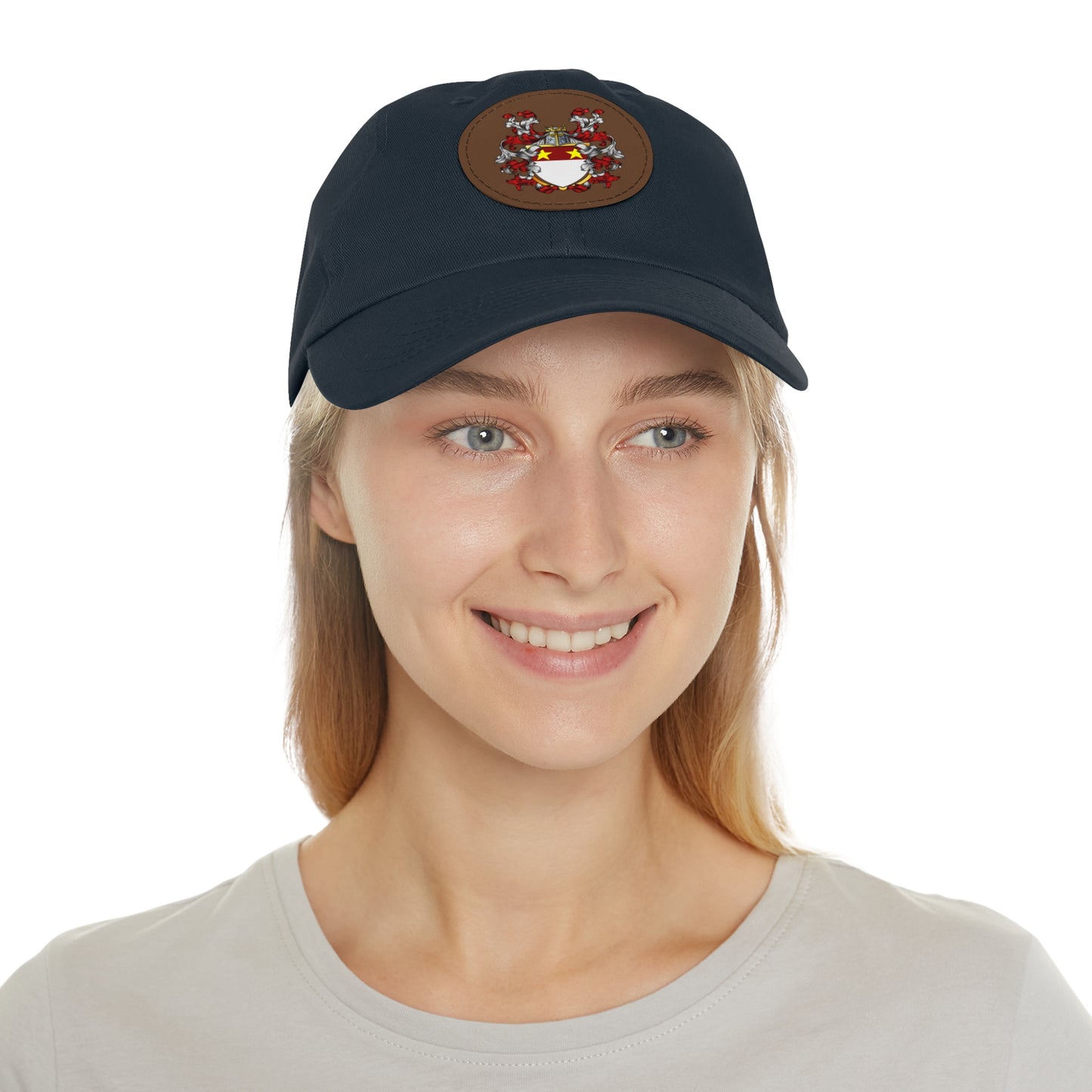 St. John Heraldry Hat with Leather Patch (Round)