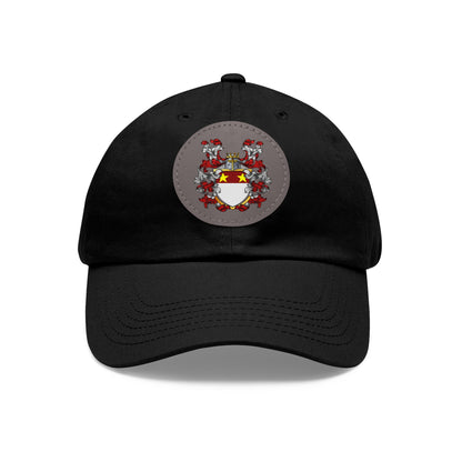 St. John Heraldry Hat with Leather Patch (Round)