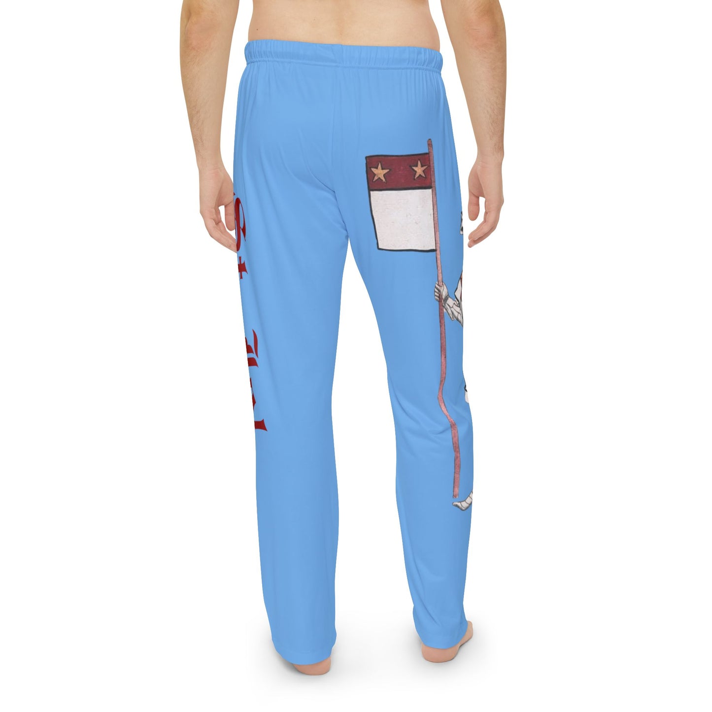 Sir John St. John, Knight-Themed Men's Pajama Pants, Cozy Sleepwear for Men, Perfect for Relaxing Nights, Gift for Father's Day, Pajama Day