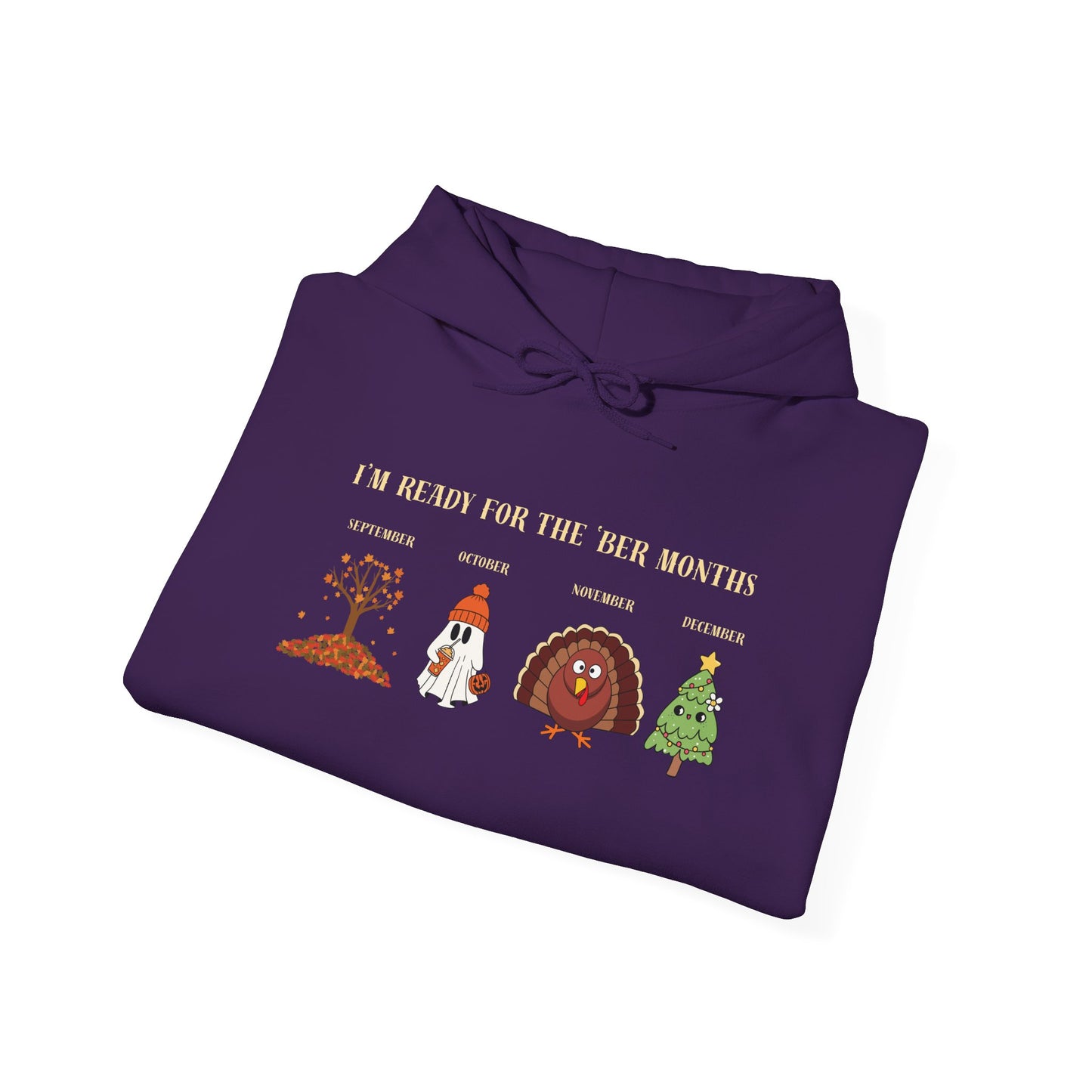 I'M READY FOR THE 'BER MONTHS Hoodie with St. John Heraldry