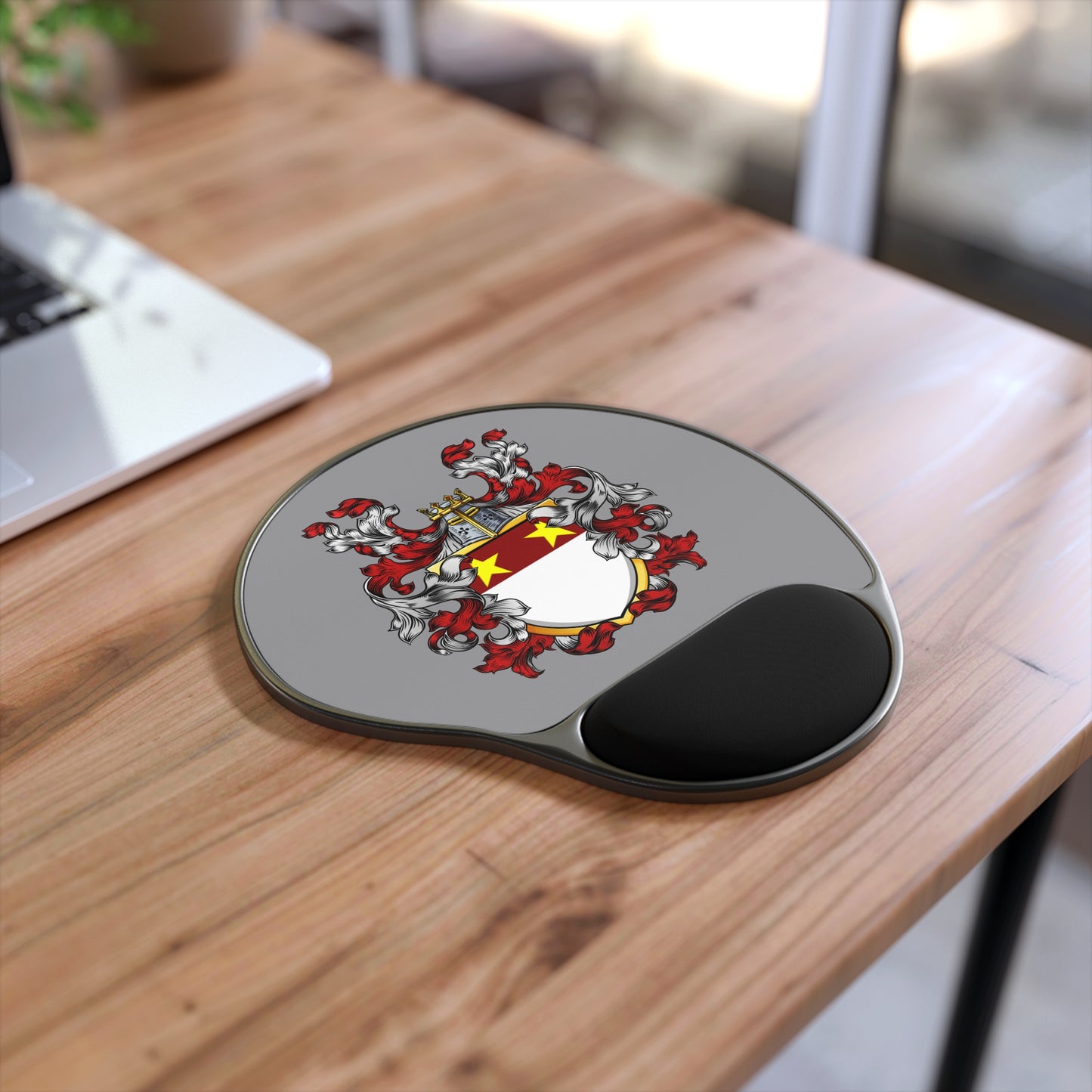 Personalized Mouse Pad with Wrist Rest, Unique Ergonomic Desk Accessory, Great Gift for Remote Workers, Home Office Decor, [...]