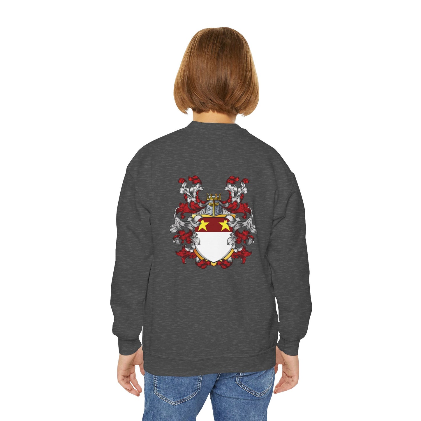 Colorful Genealogy Youth Crewneck Sweatshirt, Family History Sweatshirt, Cozy Puzzle Design, Gift for Genealogy Lovers, Unique Family [...]