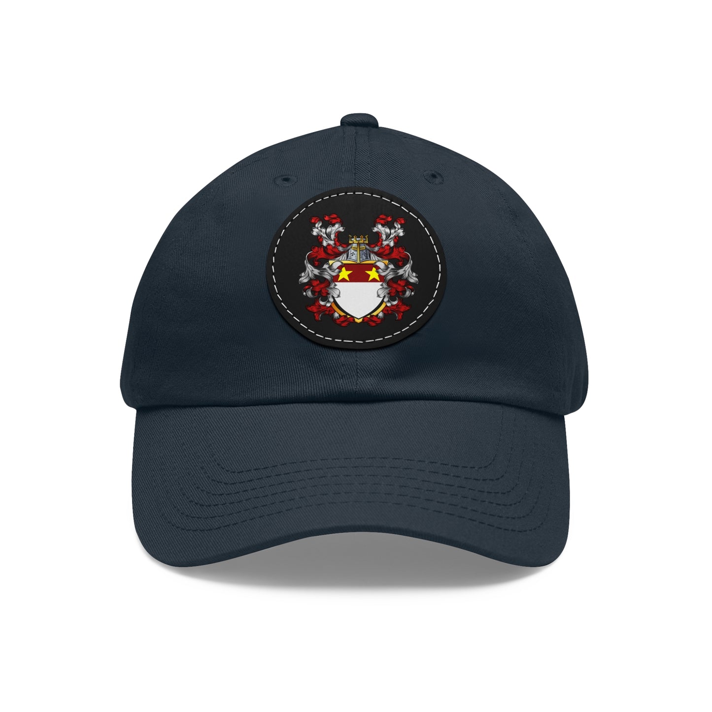 St. John Heraldry Hat with Leather Patch (Round)