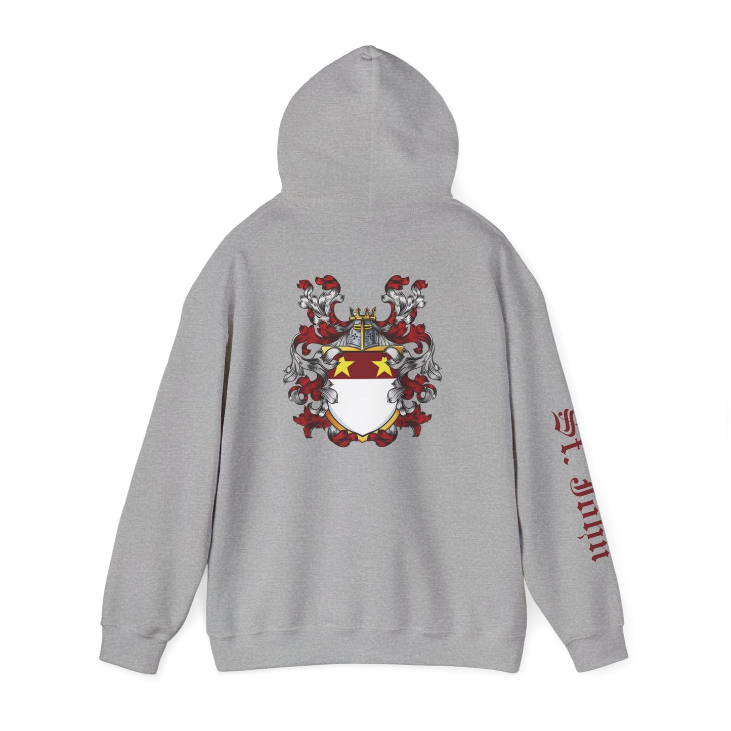 Christopher St. John Art w/ St. John Heraldry Unisex Hoodie