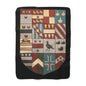 John de Port-St. John & Anne Leighton  Sherpa Fleece Blanket