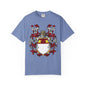 Personalized Heraldic Crest T-Shirt, Family Reunion Attire, Gift for Heritage Lovers, Unique Apparel for Celebrations