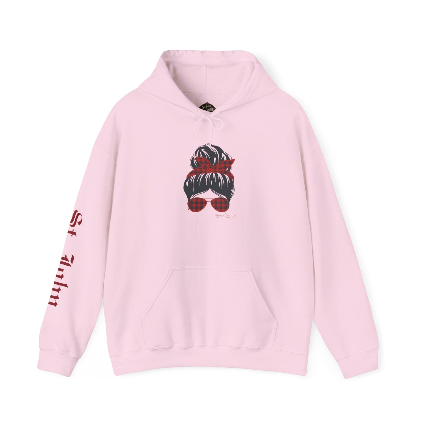 Genealogy Life w/ St. John Heraldry Unisex Hoodie
