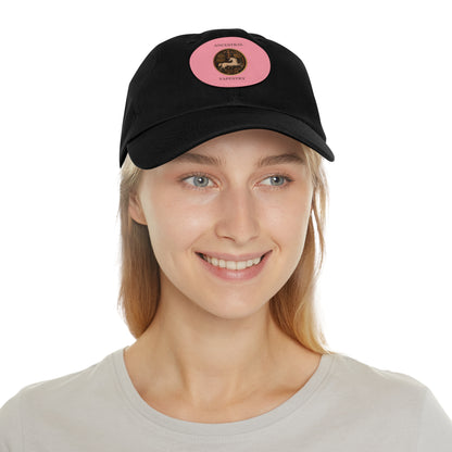 Ancestral Tapestry Vintage Leather Patch Hat