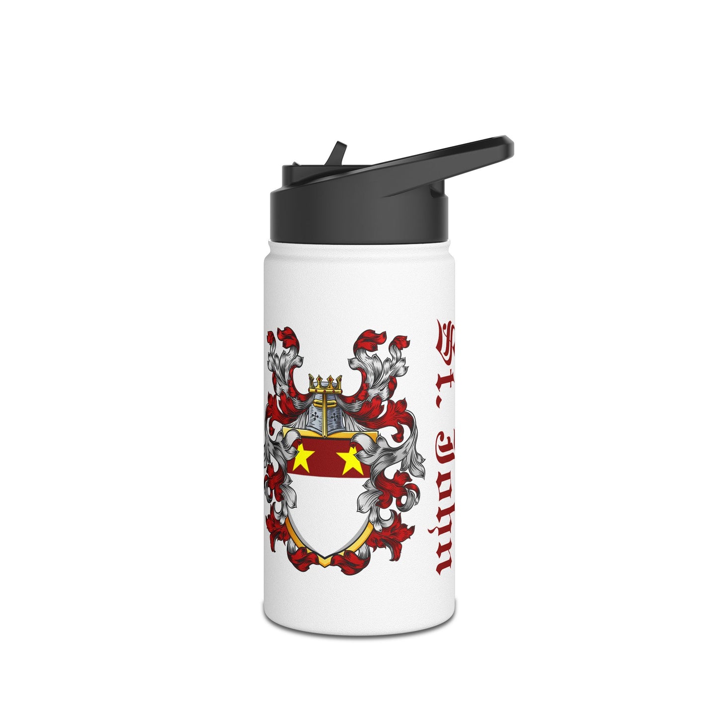 St. John Stainless Steel Water Bottle with Crest Design for St. John, Custom Hydration Gift for Adventurers, Eco-Friendly Travel [...]