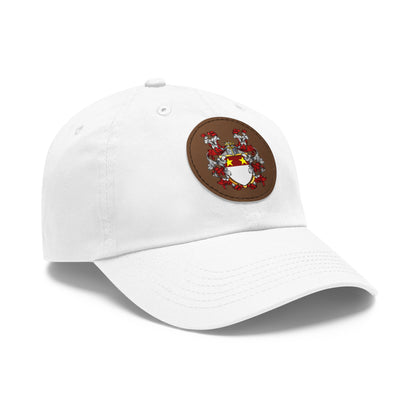 St. John Heraldry Hat with Leather Patch (Round)