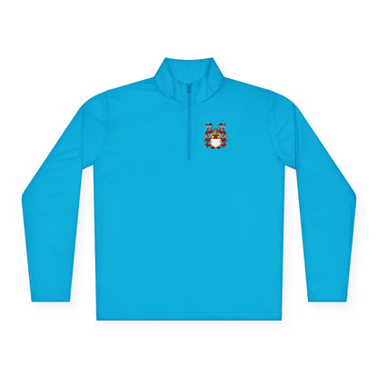 Cozy Custom Quarter-Zip Pullover, Personalized Gift, Casual Layering, Family Reunion Wear, Spring or Fall Fashion