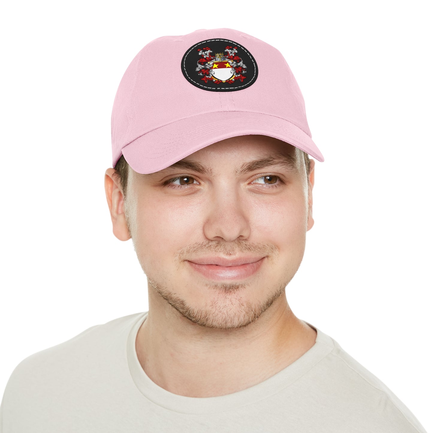 St. John Heraldry Hat with Leather Patch (Round)