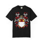 Personalized Heraldic Crest T-Shirt, Family Reunion Attire, Gift for Heritage Lovers, Unique Apparel for Celebrations