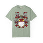 Personalized Heraldic Crest T-Shirt, Family Reunion Attire, Gift for Heritage Lovers, Unique Apparel for Celebrations