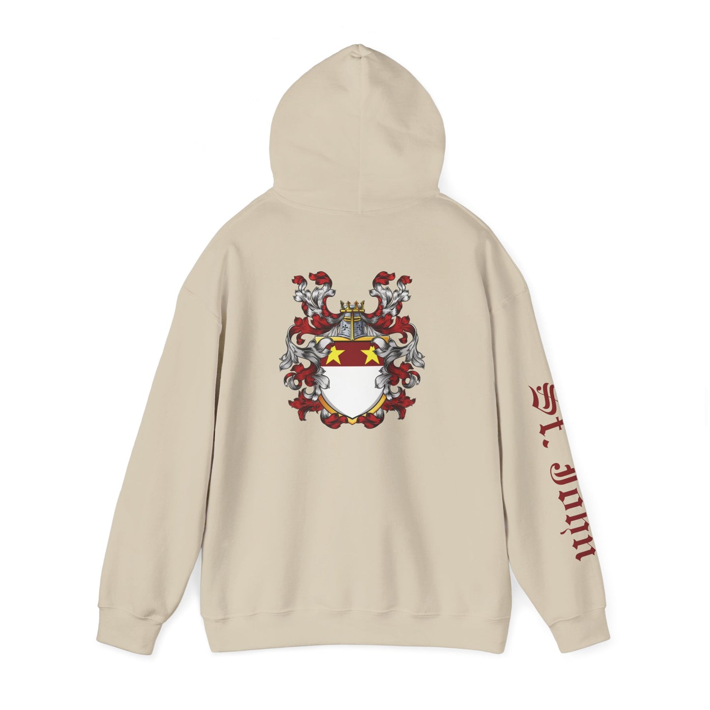 I'M READY FOR THE 'BER MONTHS Hoodie with St. John Heraldry