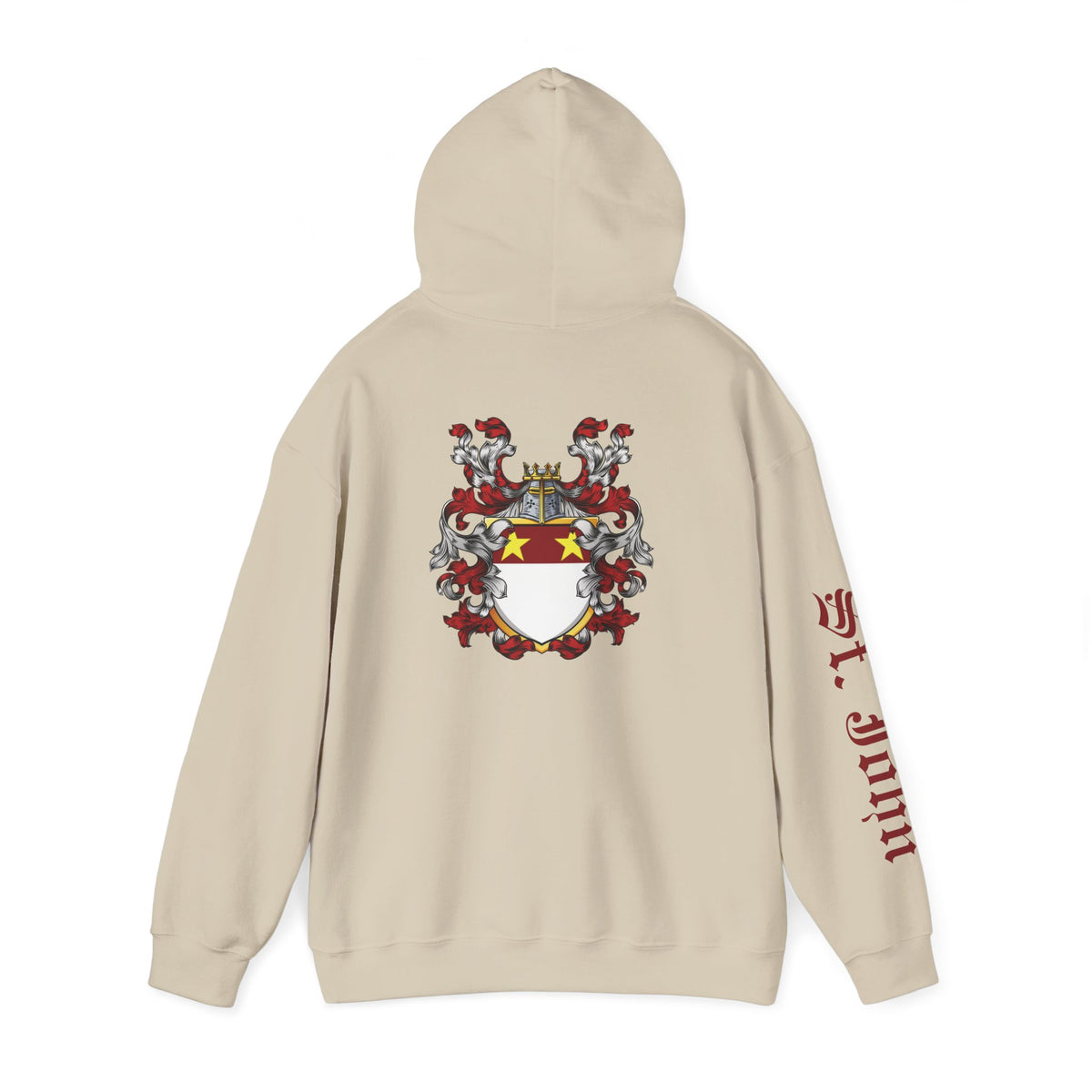 I'M READY FOR THE 'BER MONTHS Hoodie with St. John Heraldry