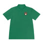 Men's Custom Sport Polo Shirt with Unique Crest Design, Casual Wear, Gift for Dad, Father’s Day, Sports Events, Summer Outing