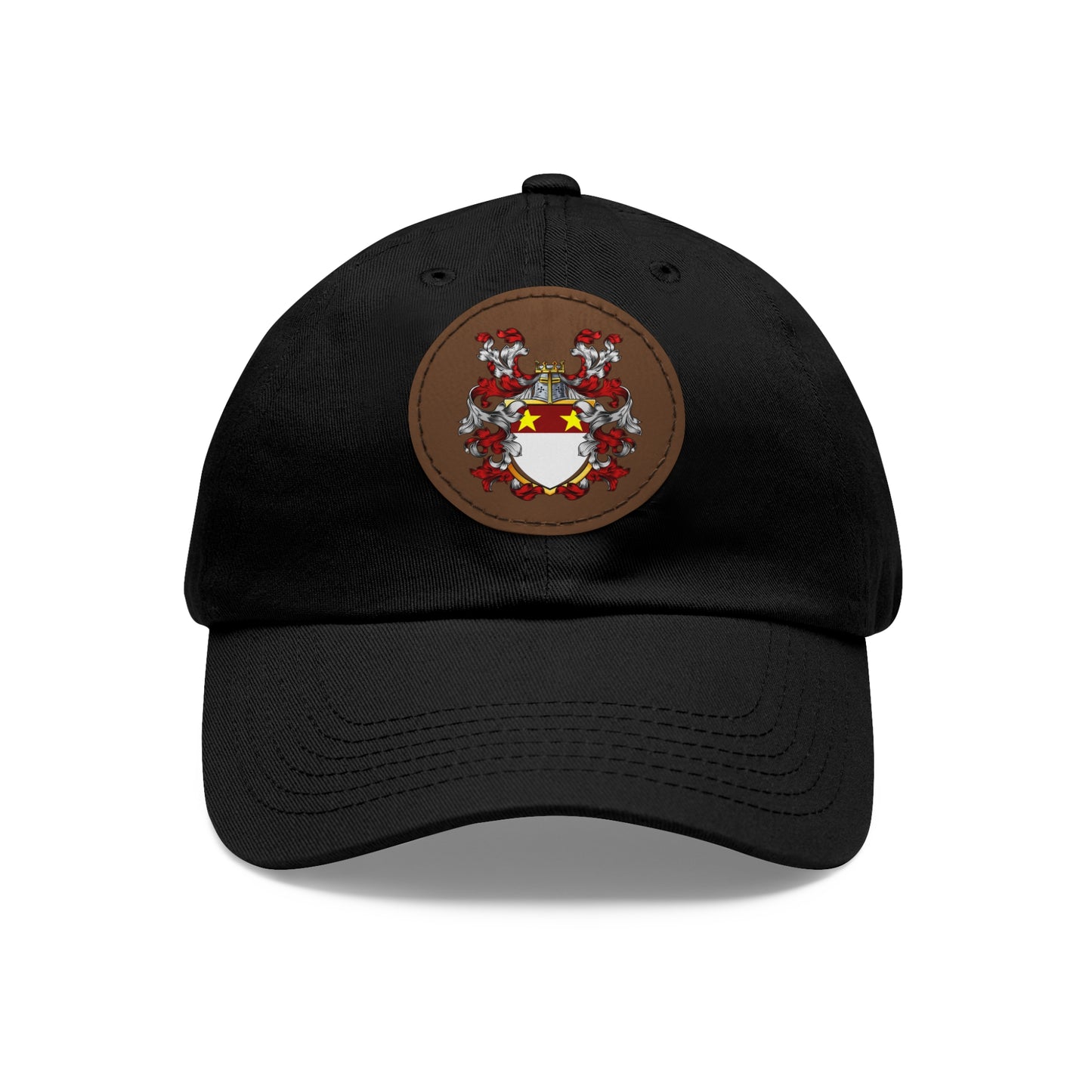 St. John Heraldry Hat with Leather Patch (Round)