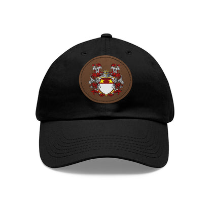 St. John Heraldry Hat with Leather Patch (Round)