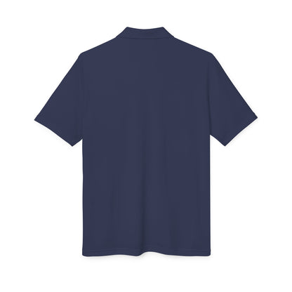 Unisex Performance Polo with Stylish Crest Design, Athletic Shirt for Sports & Everyday Wear, Perfect for Casual Outings, Gifts for Him, Her