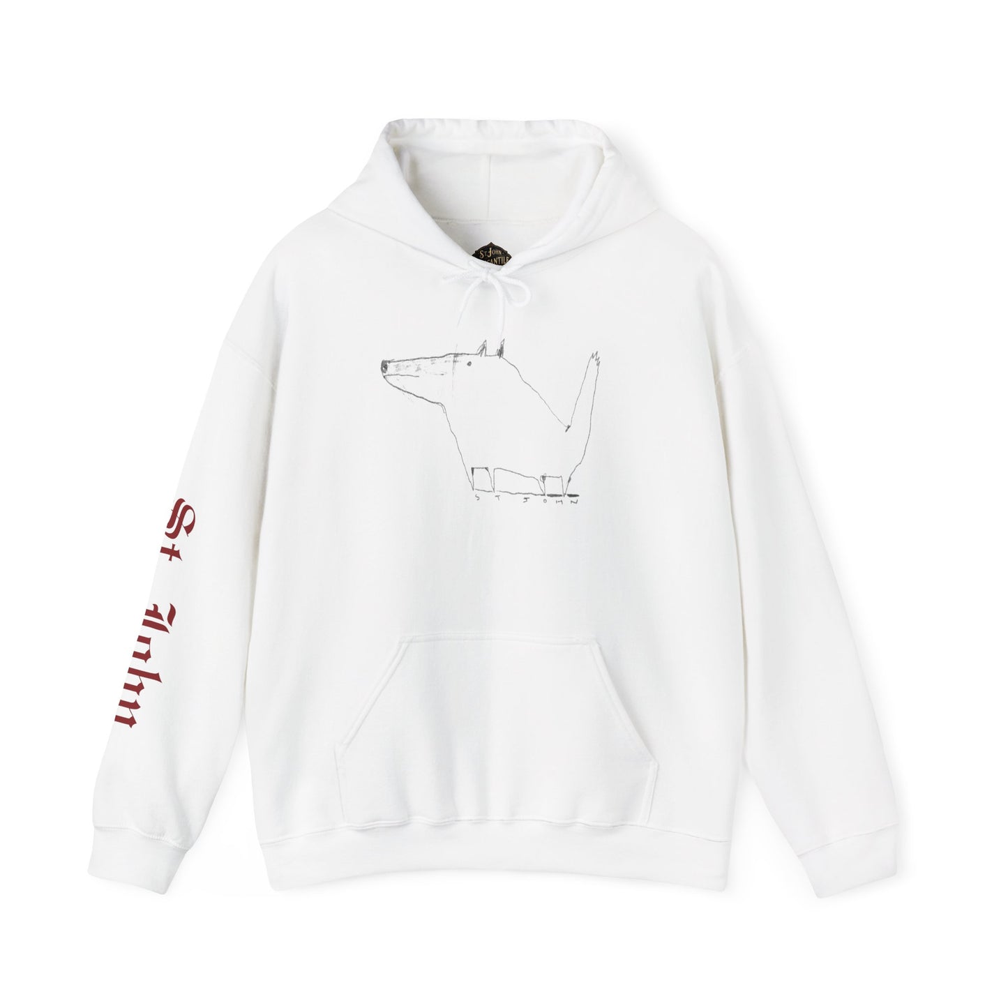 Christopher St. John Art w/ St. John Heraldry Unisex Hoodie