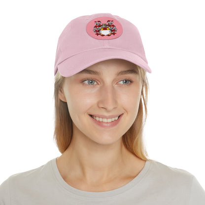 St. John Heraldry Hat with Leather Patch (Round)