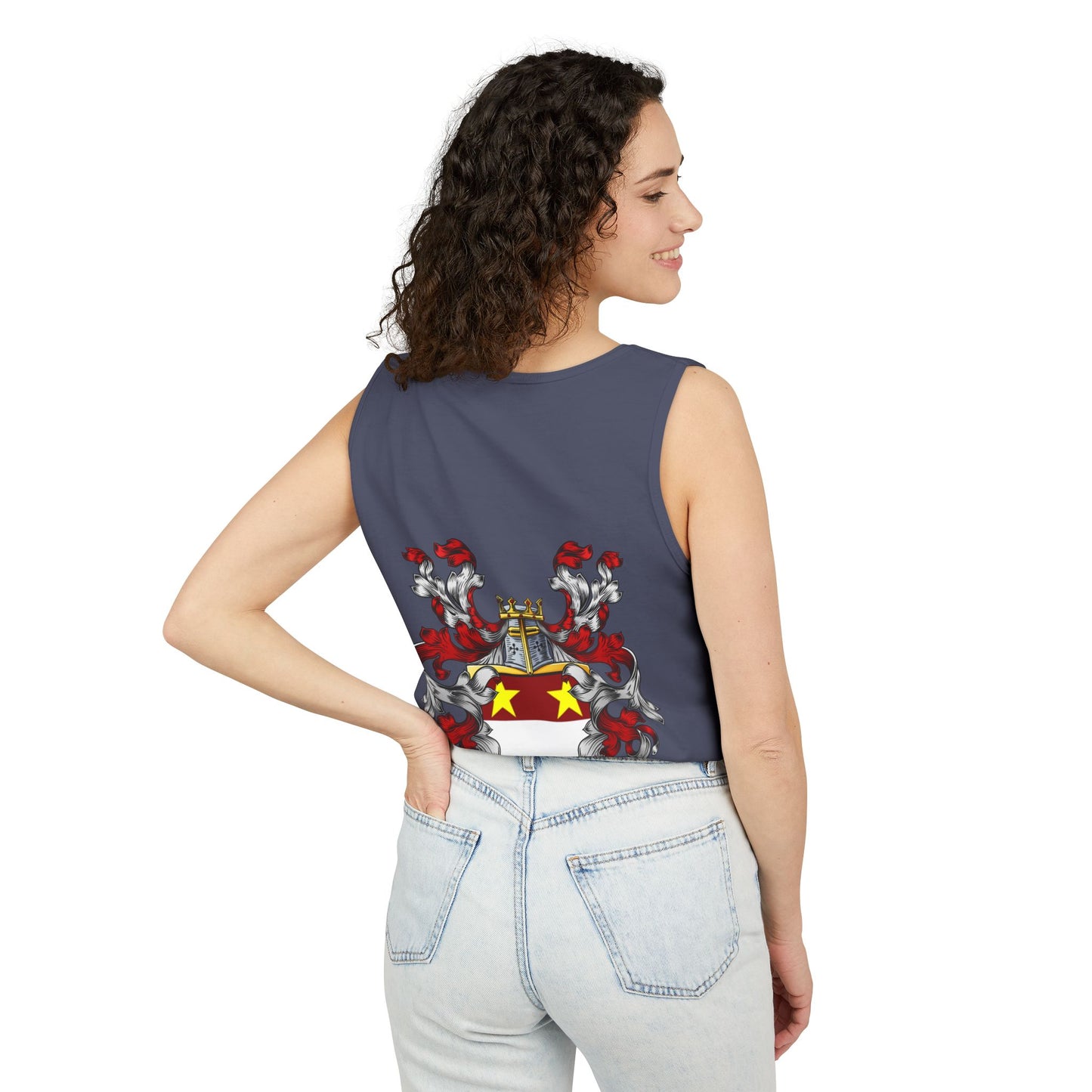 Love Floral Unisex Tank Top, Gift, Summer Apparel, Valentine's Day, Relaxed Fit, Casual Wear, Personalized Style