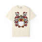 Personalized Heraldic Crest T-Shirt, Family Reunion Attire, Gift for Heritage Lovers, Unique Apparel for Celebrations