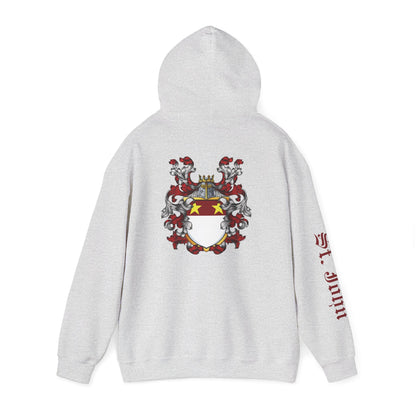 Love Genealogy w/ St. John Heraldry Unisex Hoodie