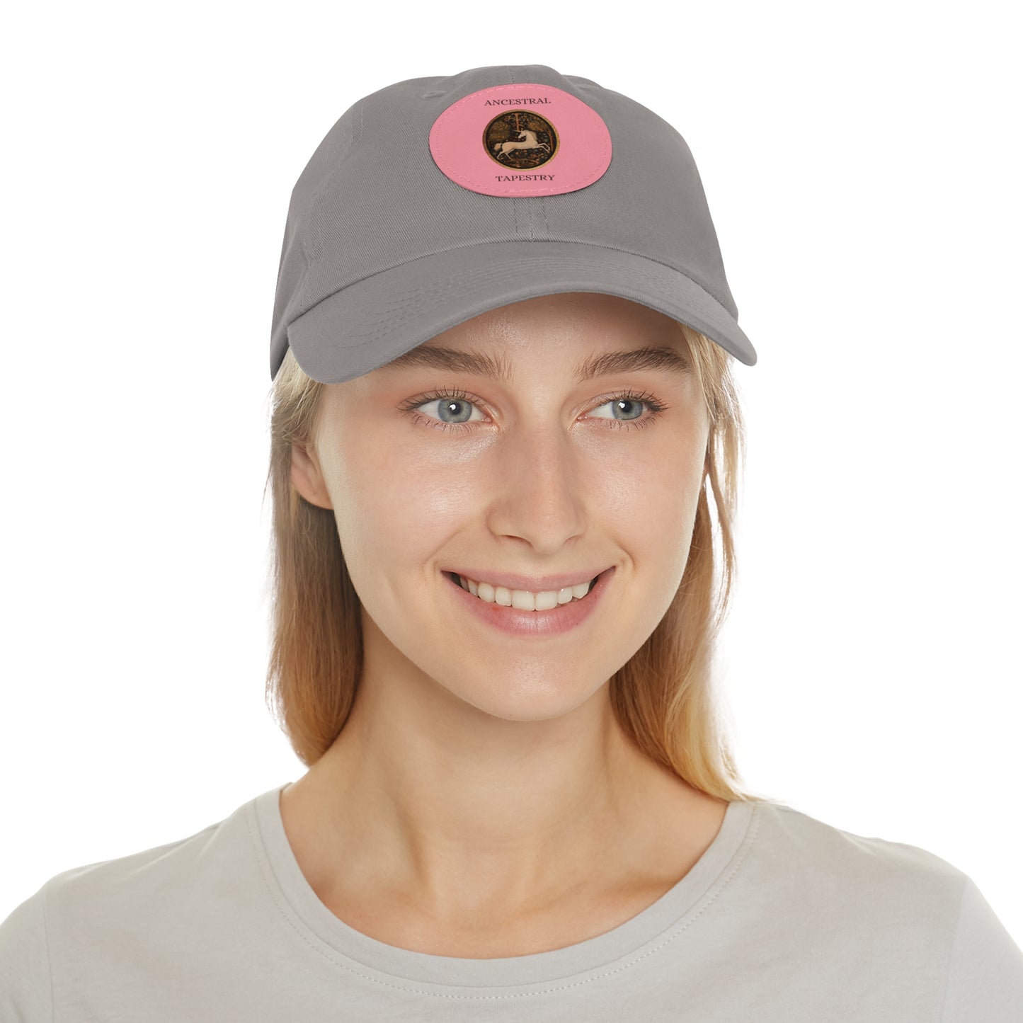 Ancestral Tapestry Vintage Leather Patch Hat