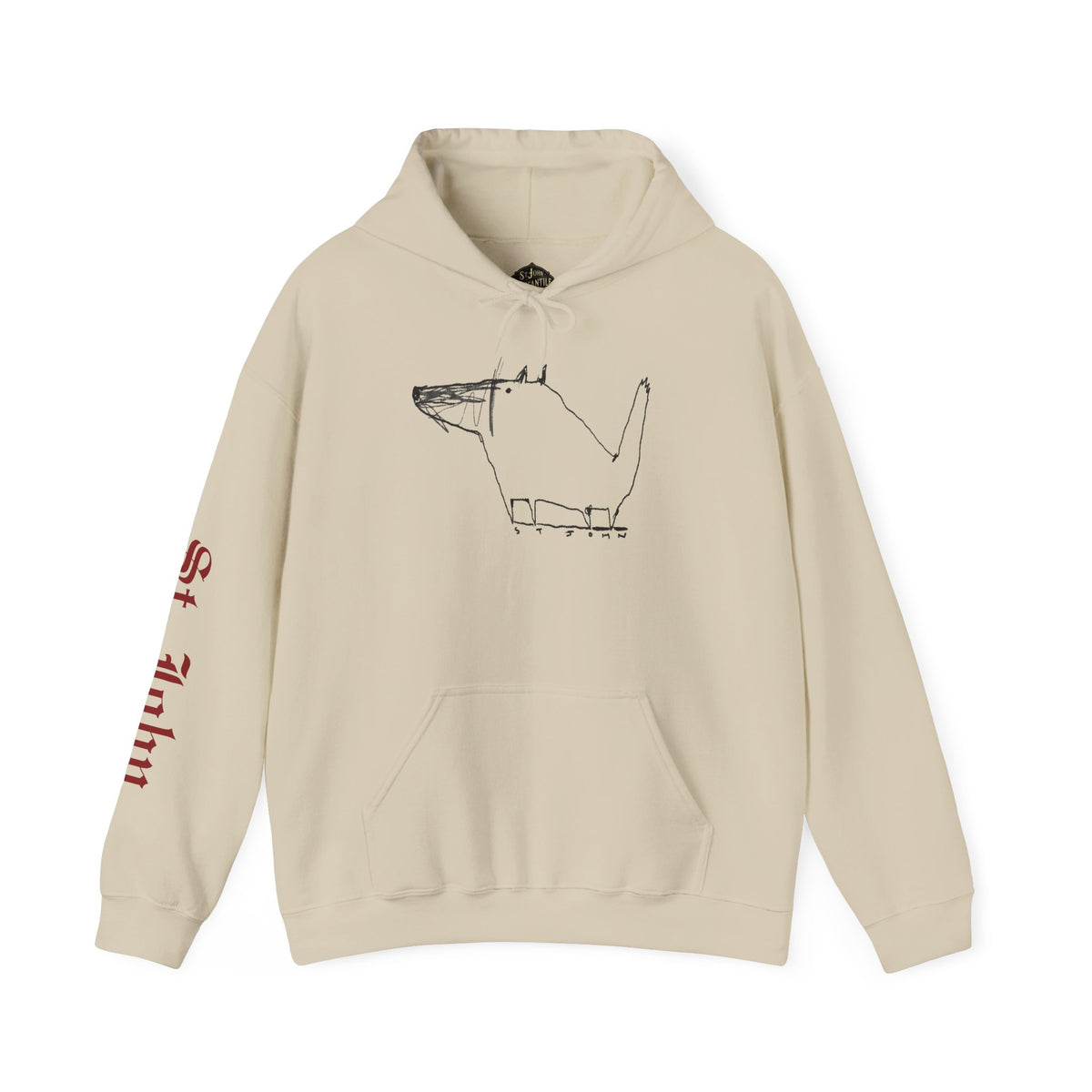 Christopher St. John Art w/ St. John Heraldry Unisex Hoodie