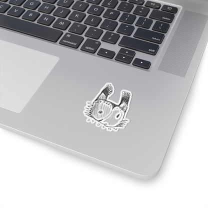 Christopher St. John Art Sketch Kiss-Cut Sticker — Hand-Drawn Whimsical Laptop Decal