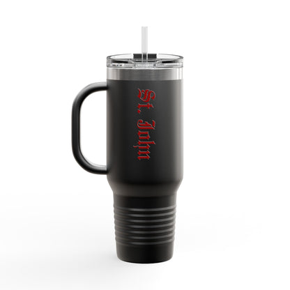 St. John Insulated Travel Mug, 40oz - Custom Design for Coffee Lovers, Perfect Gift for Birthdays, Holidays, Outdoor Adventures, [...]