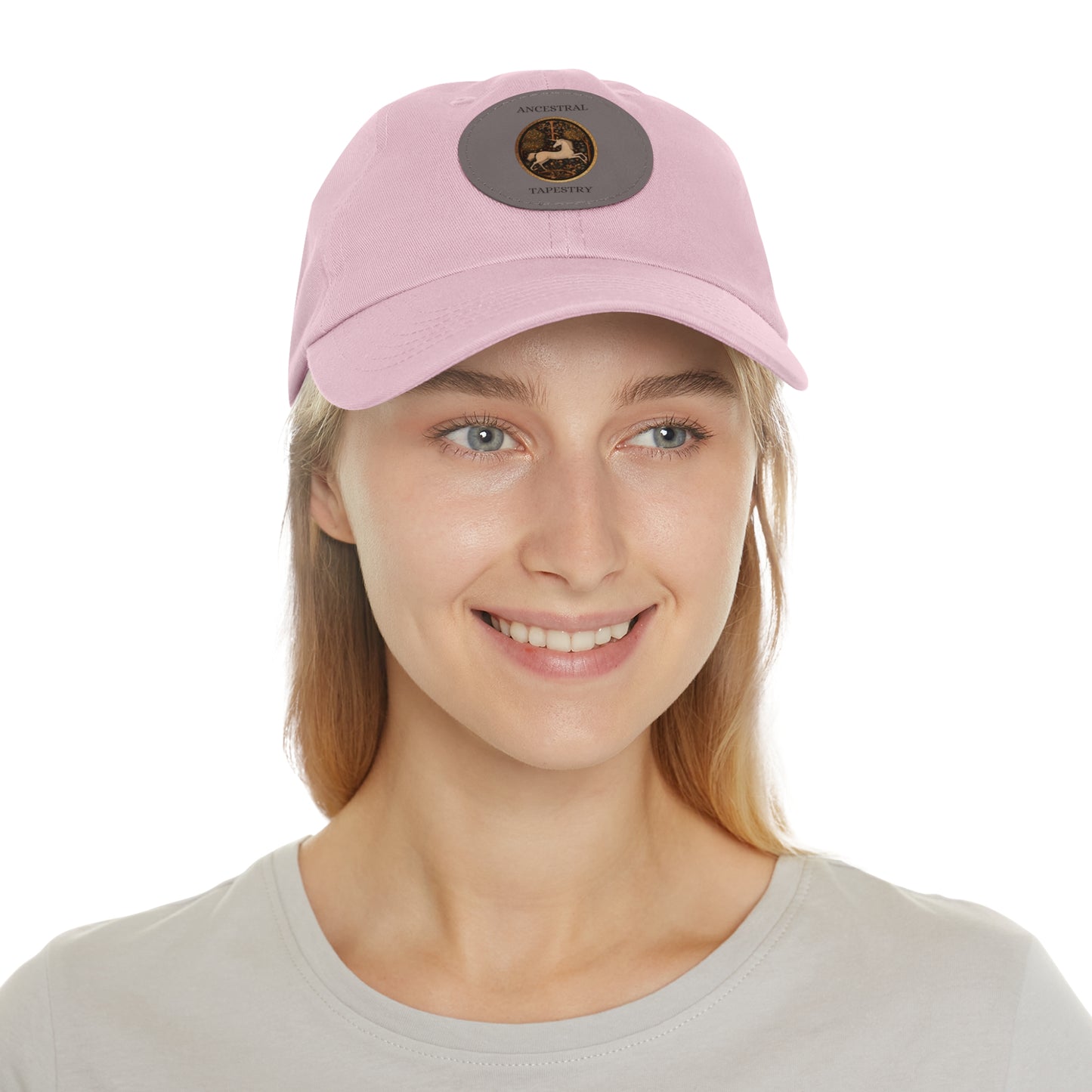 Ancestral Tapestry Vintage Leather Patch Hat