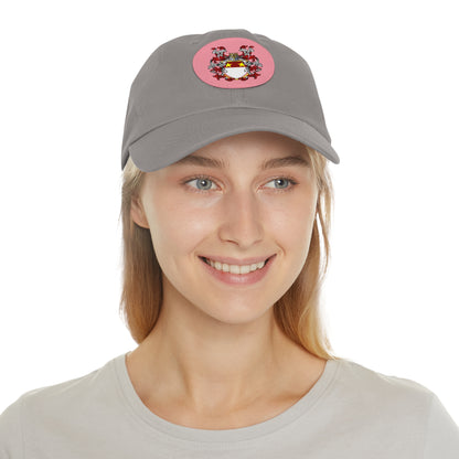 St. John Heraldry Hat with Leather Patch (Round)