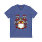 The St. John Genealogy Unisex Jersey Short Sleeve V-Neck Tee