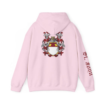 Christopher St. John Art w/ St. John Heraldry Unisex Hoodie